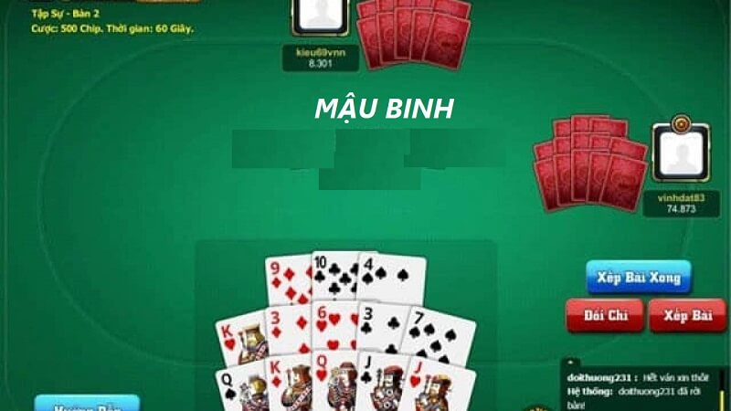 Luật chơi mậu binh cơ bản, chi tiết cho tân binh