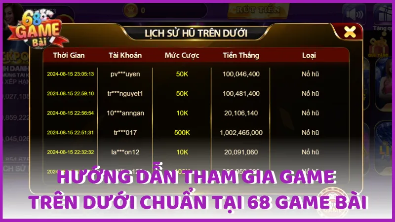 hướng dẫn tham gia